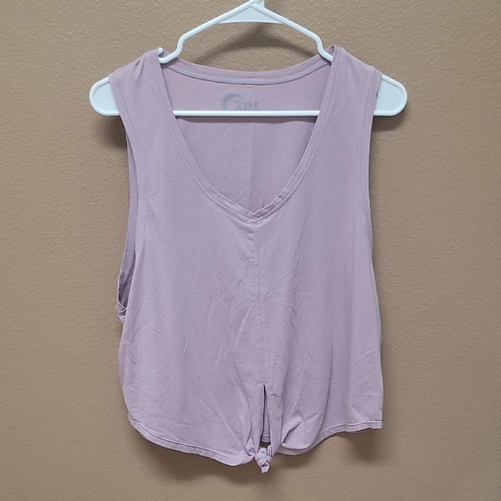 ZYIA Lavender Knot Tank Top 💜